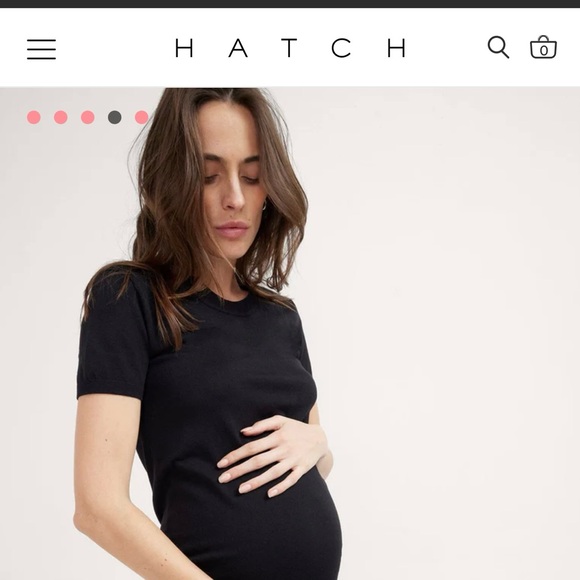 Hatch Maternity Eliza Sweater Dress - Picture 2 of 6